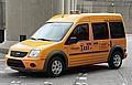 Der Ford-Vorschlag für ein New Yorker Taxi: Transit Connect. Foto: UnitedPictures